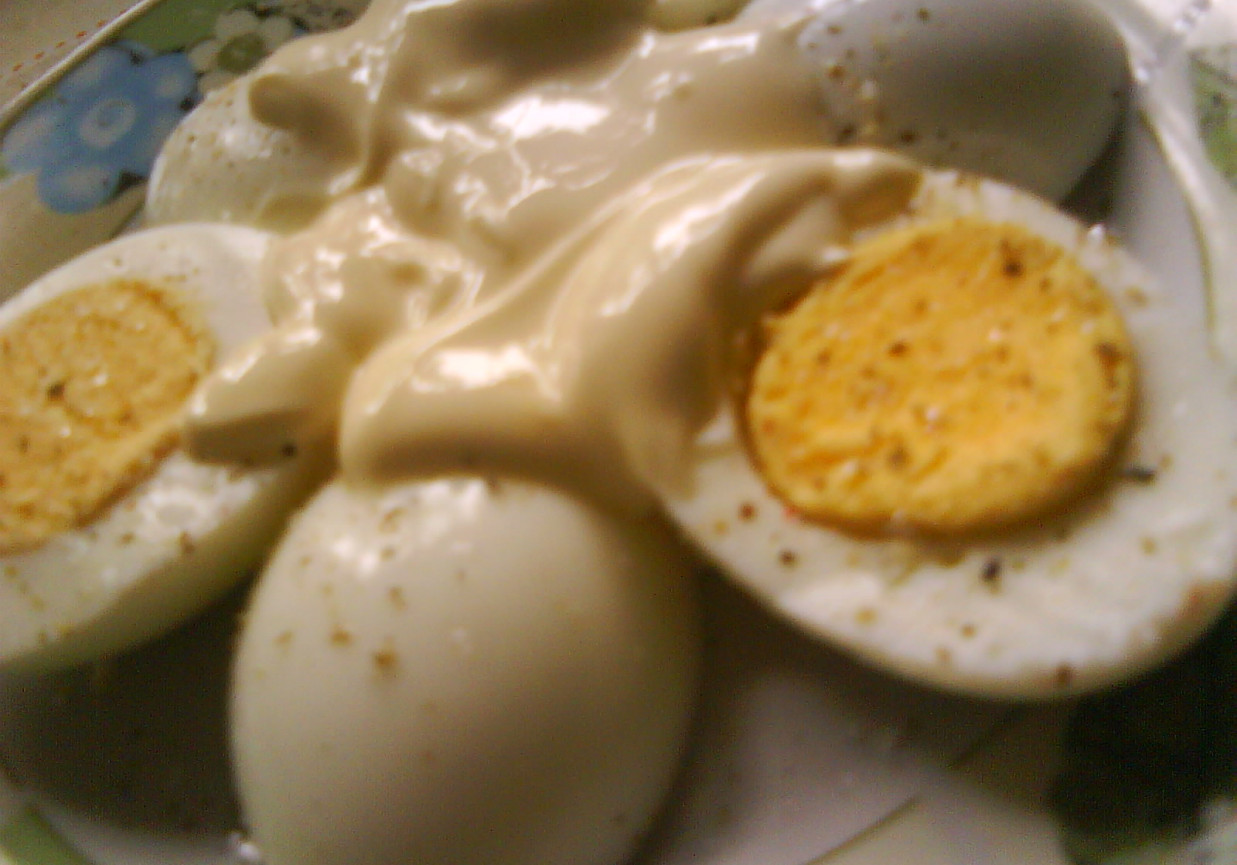 Jaja w majonezie foto
