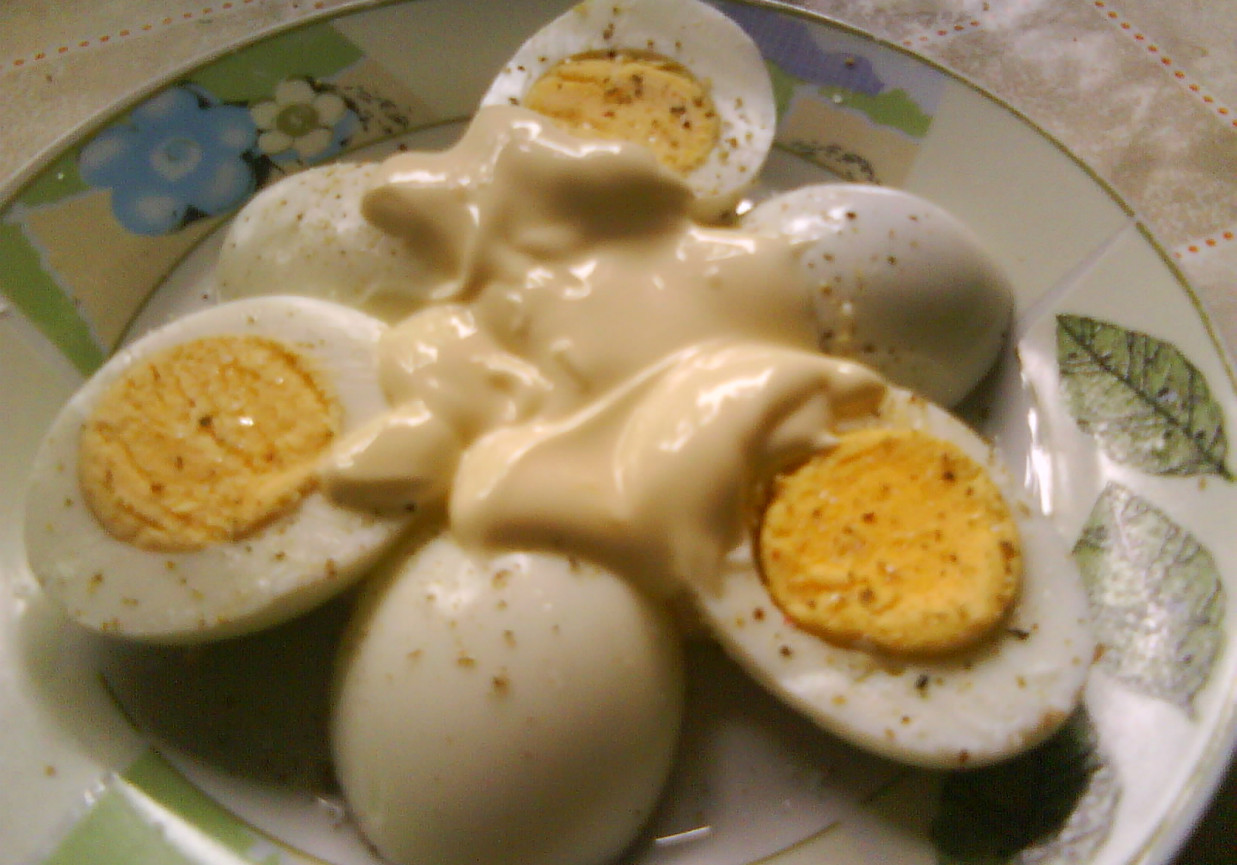 Jaja w majonezie foto