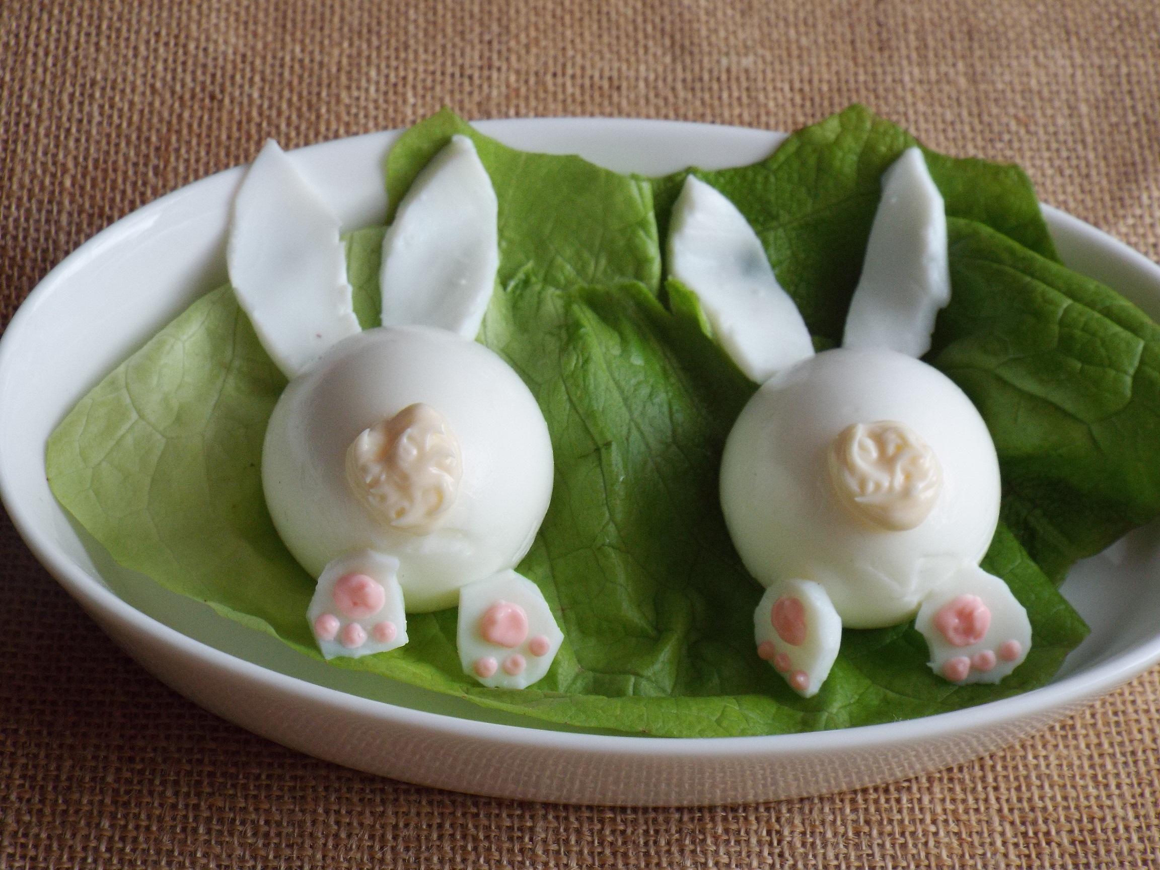 Jajeczne ozdoby na Wielkanocny stół
