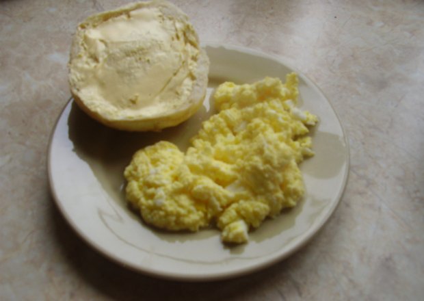 Fotografia przedstawiająca jajecznica na śmietanie