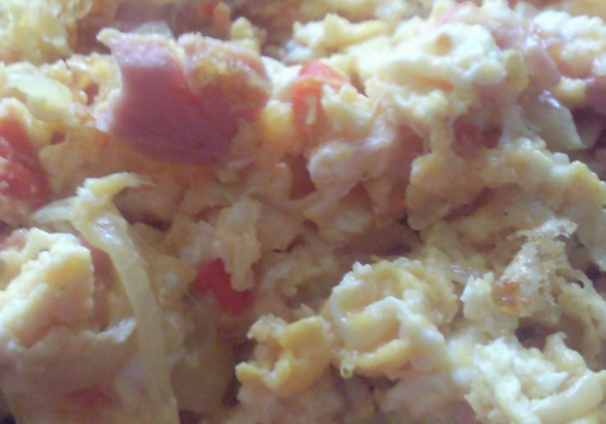 Jajecznica na śniadanie foto