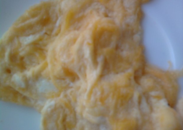 Fotografia przedstawiająca Jajecznica z mąka