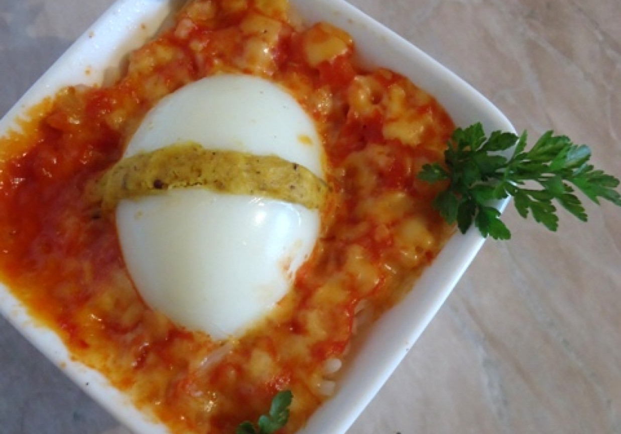 Jajka faszerowane po węgiersku foto