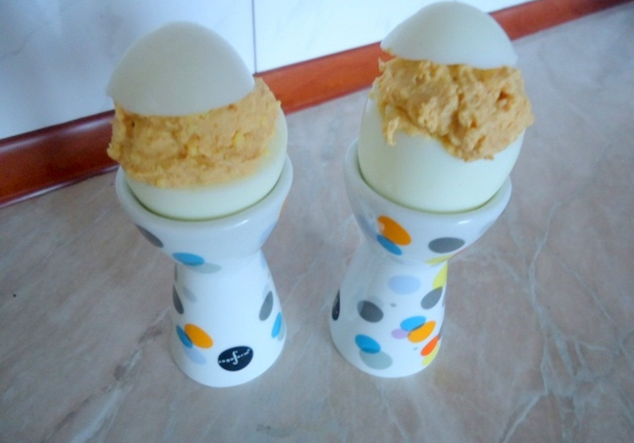 Jajka faszerowane z musztardą foto