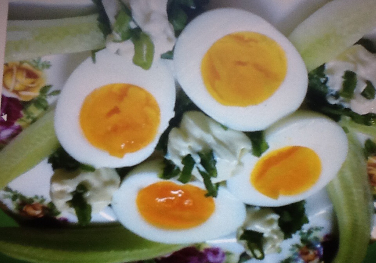 Jajka na miękko według przepisu mamy foto
