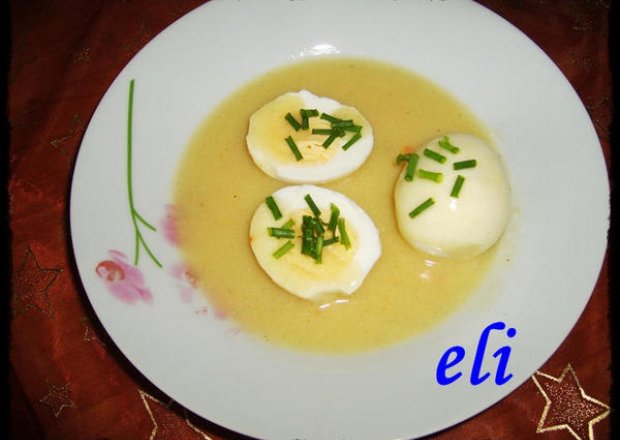 Fotografia przedstawiająca Jajka w sosie chrzanowo-musztardowym Eli
