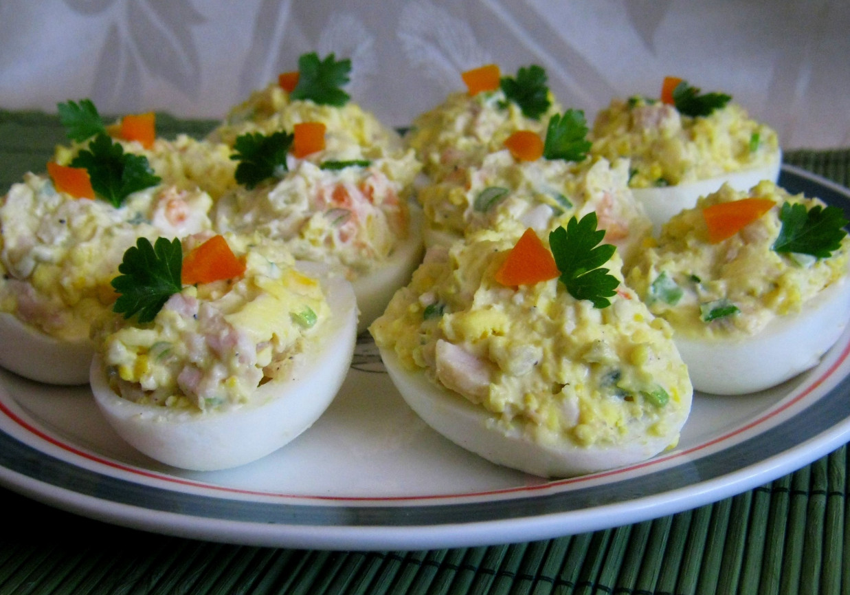Jajka z farszem foto