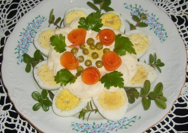 Fotografia przedstawiająca Jajka z majonezem