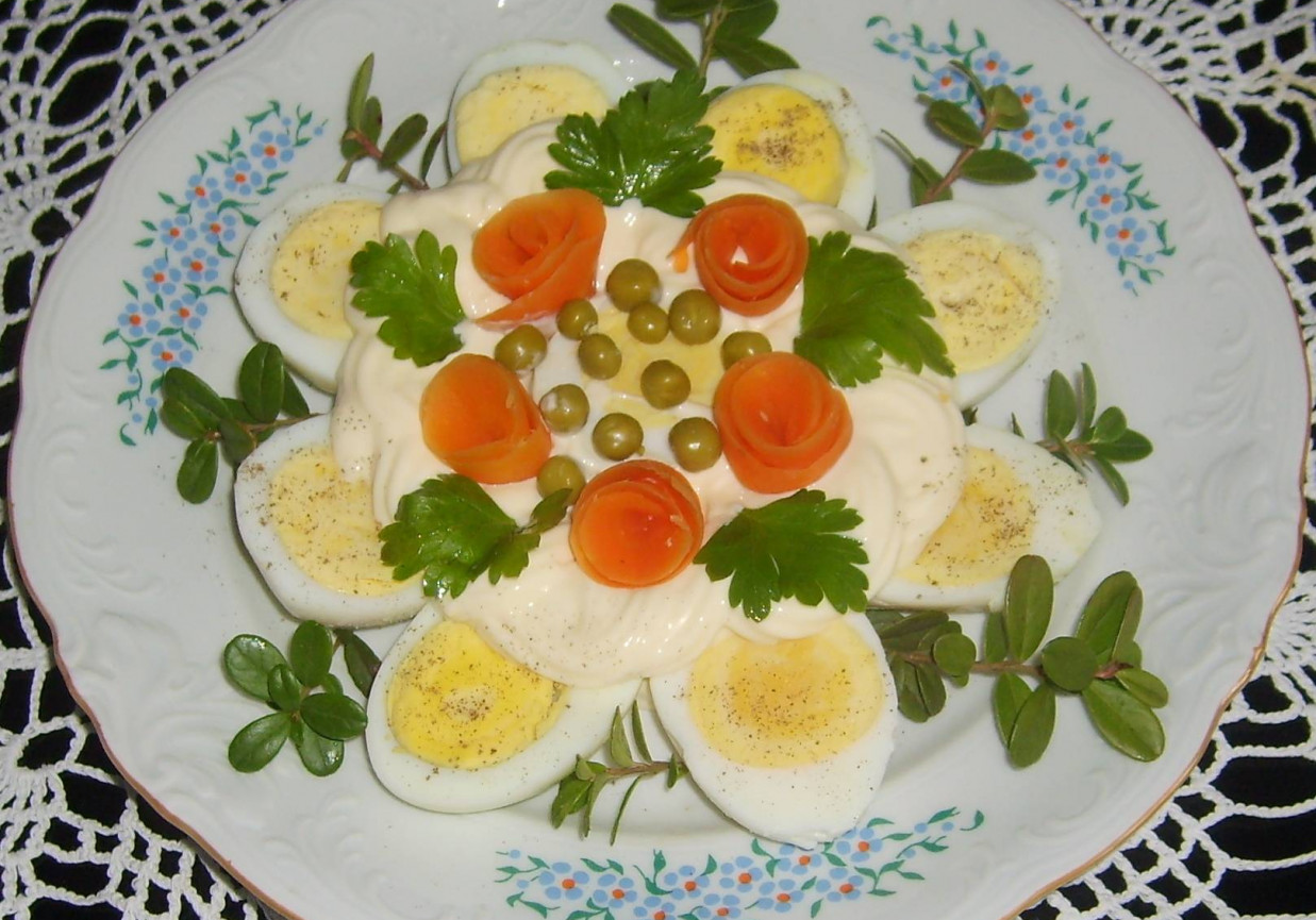 Jajka z majonezem foto