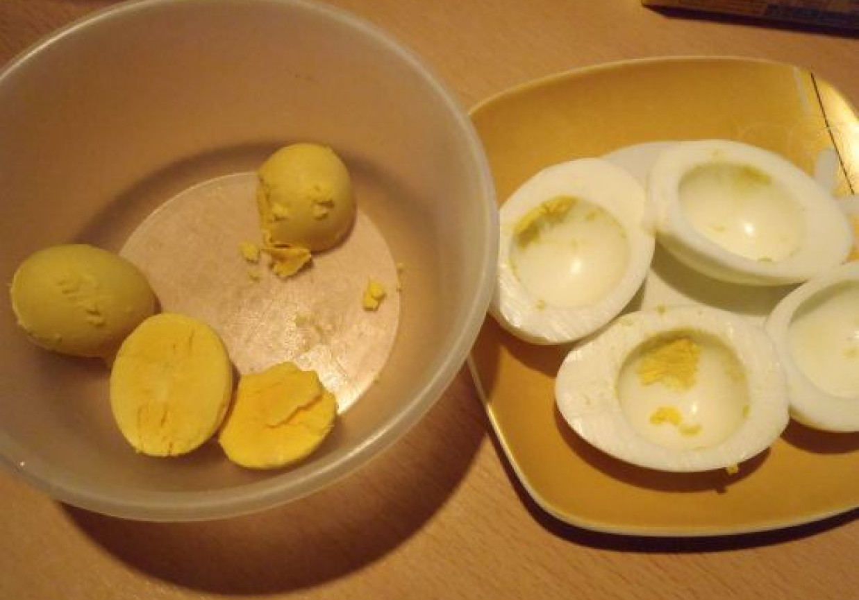 Jajka zapiekane z fetą foto