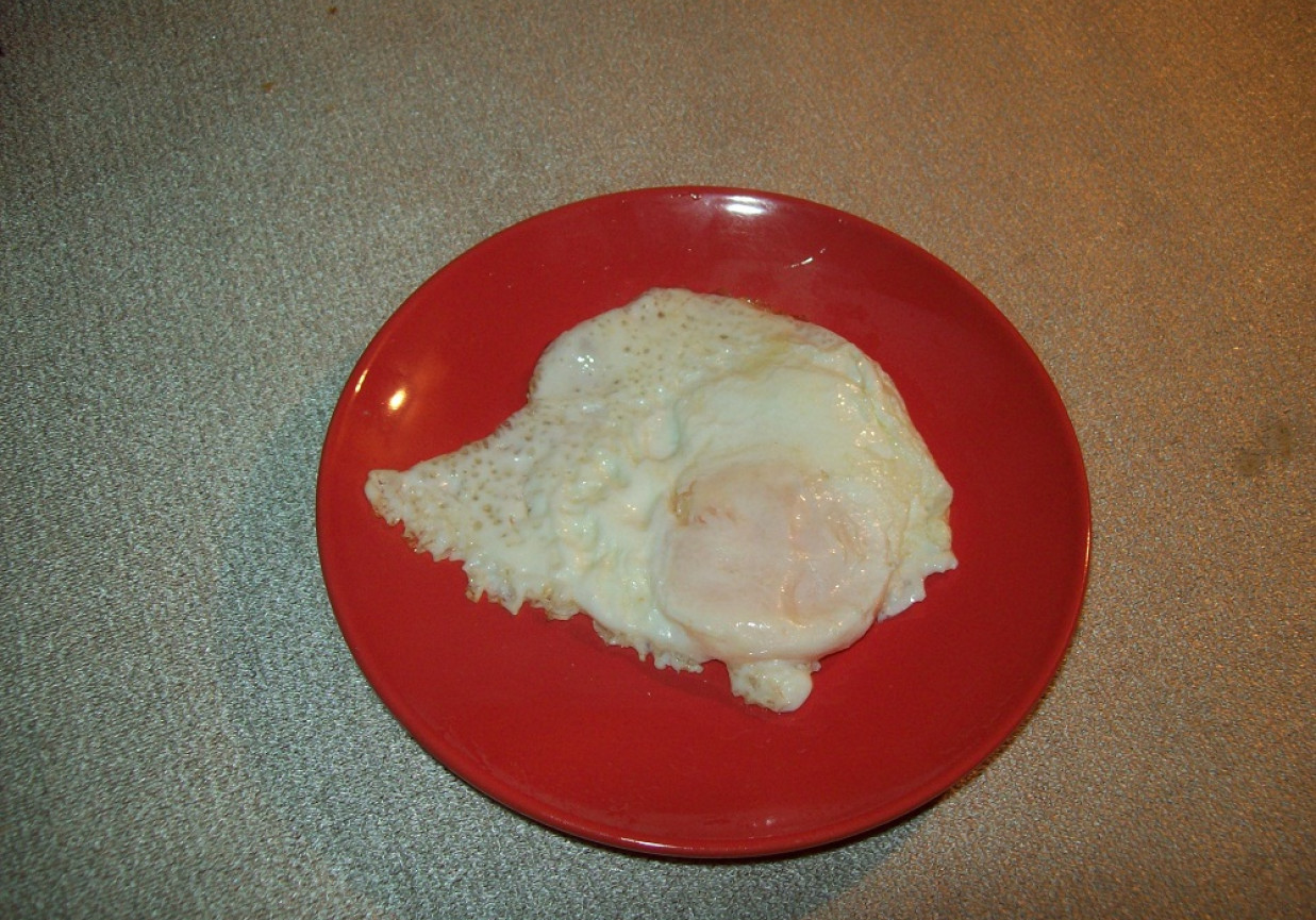 Jajko sadzone z ziemniakami i maślanką foto