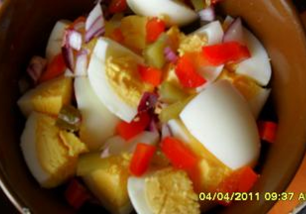 Jajko w majonezie foto