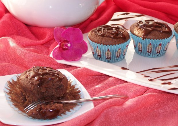 Fotografia przedstawiająca Jak do tej pory najsmaczniejsze, czyli czekoladowe muffiny z ricottą :)