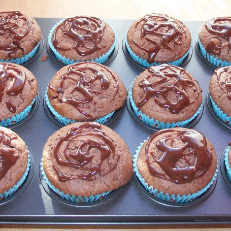 Krok 8 - Jak do tej pory najsmaczniejsze, czyli czekoladowe muffiny z ricottą :) foto