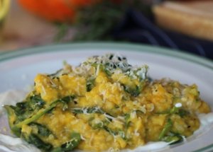 Jak przygotować risotto z pieczonej dyni? foto