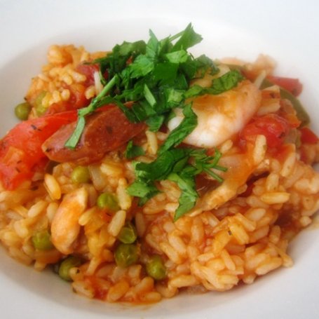 Krok 4 - Jambalaya z kurczakiem i krewetkami foto