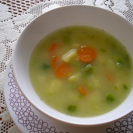 Krok 3 - Jarzynowa zupa z kaszą jaglaną foto