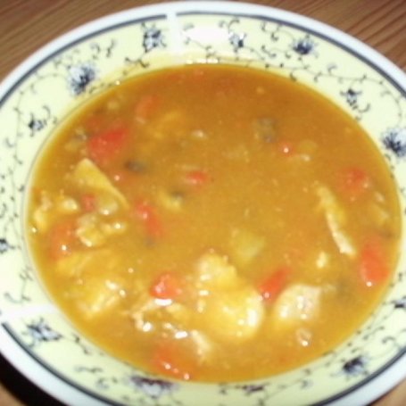Krok 5 - Jesienna gęsta zupa gulaszowa foto