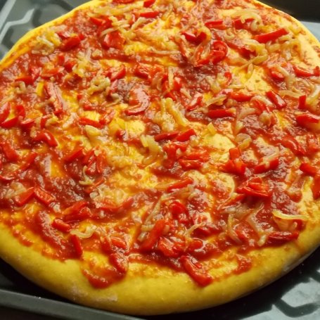 Krok 2 - Jesienna pizza z dynią foto