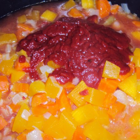 Krok 4 - Jesienna zupa z dynią foto