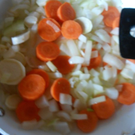 Krok 4 - Jesienna zupa z pieczonych warzyw. foto