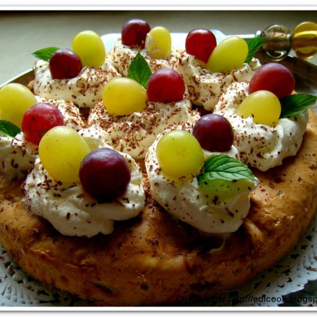 Krok 3 - Jesienne ciasto owocowe. foto