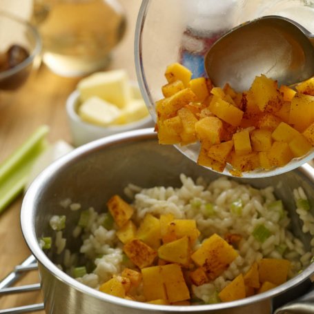 Krok 3 - Jesienne risotto z dynią i borowikami foto