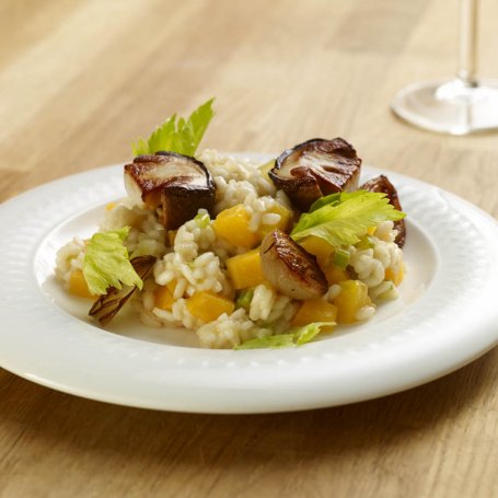 Krok 4 - Jesienne risotto z dynią i borowikami foto