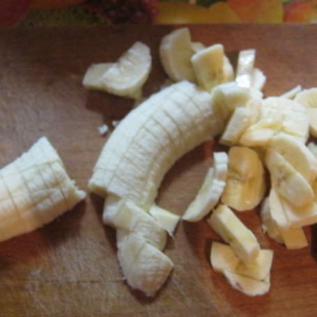 Krok 4 - Jogurtowe- malinowo - bananowe foto