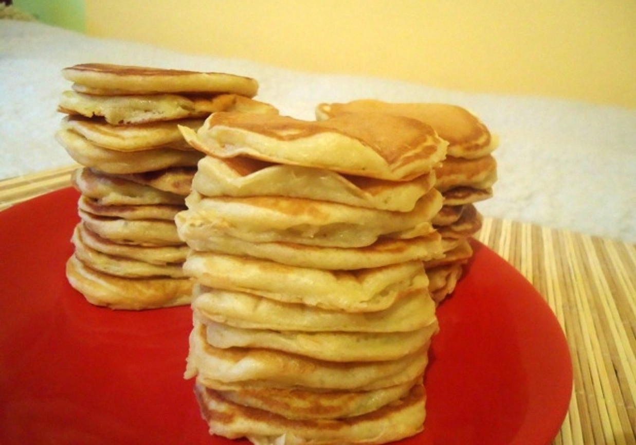 Jogurtowe mini pancakes foto