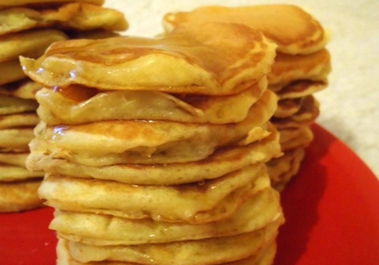 Jogurtowe mini pancakes foto