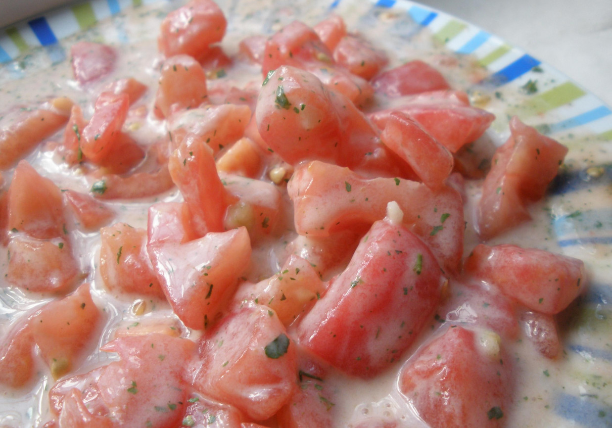 Jogurtowe pomidorki foto