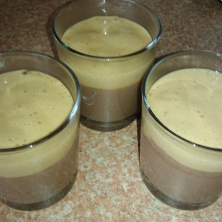 Krok 6 - Jogurtowe ptasie mleczko kawowo kakaowe foto