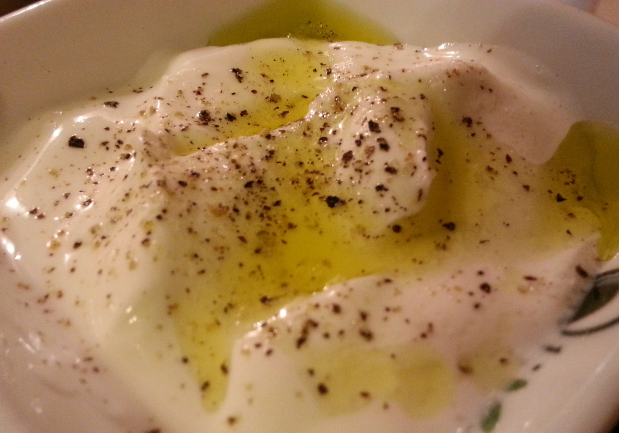 Jogurtowy sos grecki do warzyw foto
