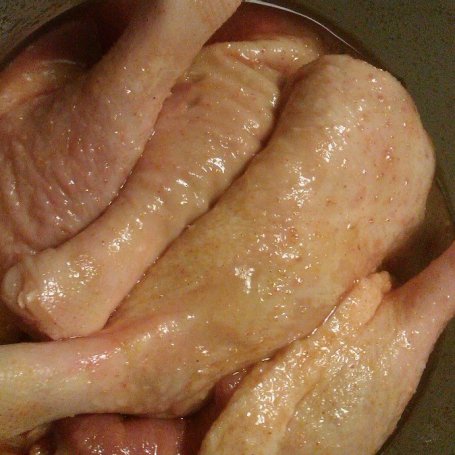 Krok 2 - Kacze udka z ananasem i suszoną śliwką foto