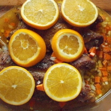 Krok 2 - Kaczka w pomarańczach foto
