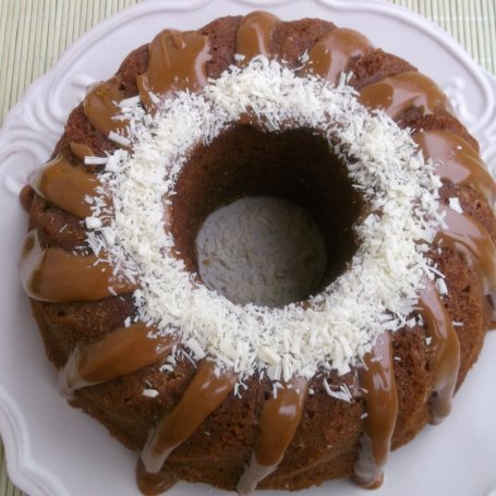 Krok 4 - Kajmakowa babka z polewą. foto