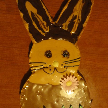 Krok 4 - Kajmakowy zając wielkanocny foto