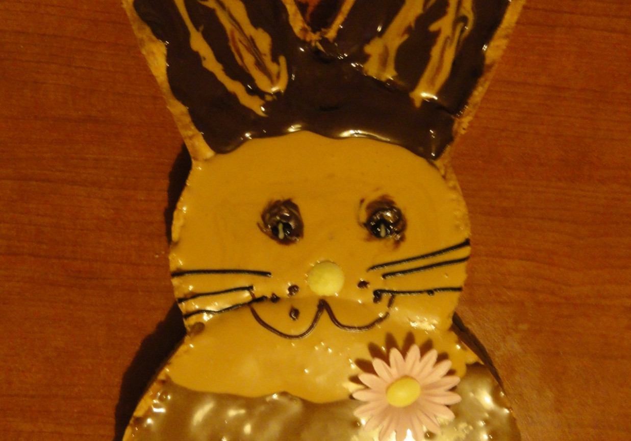 Kajmakowy zając wielkanocny foto