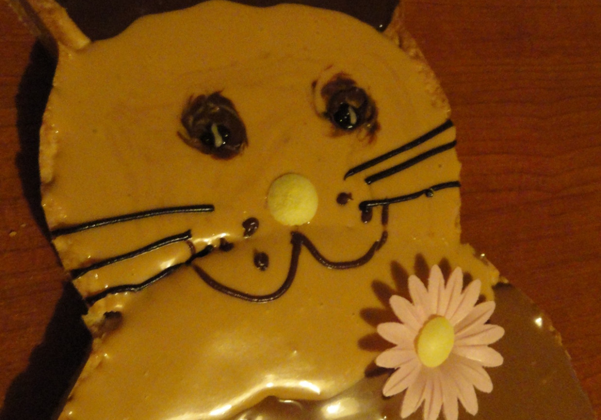 Kajmakowy zając wielkanocny foto