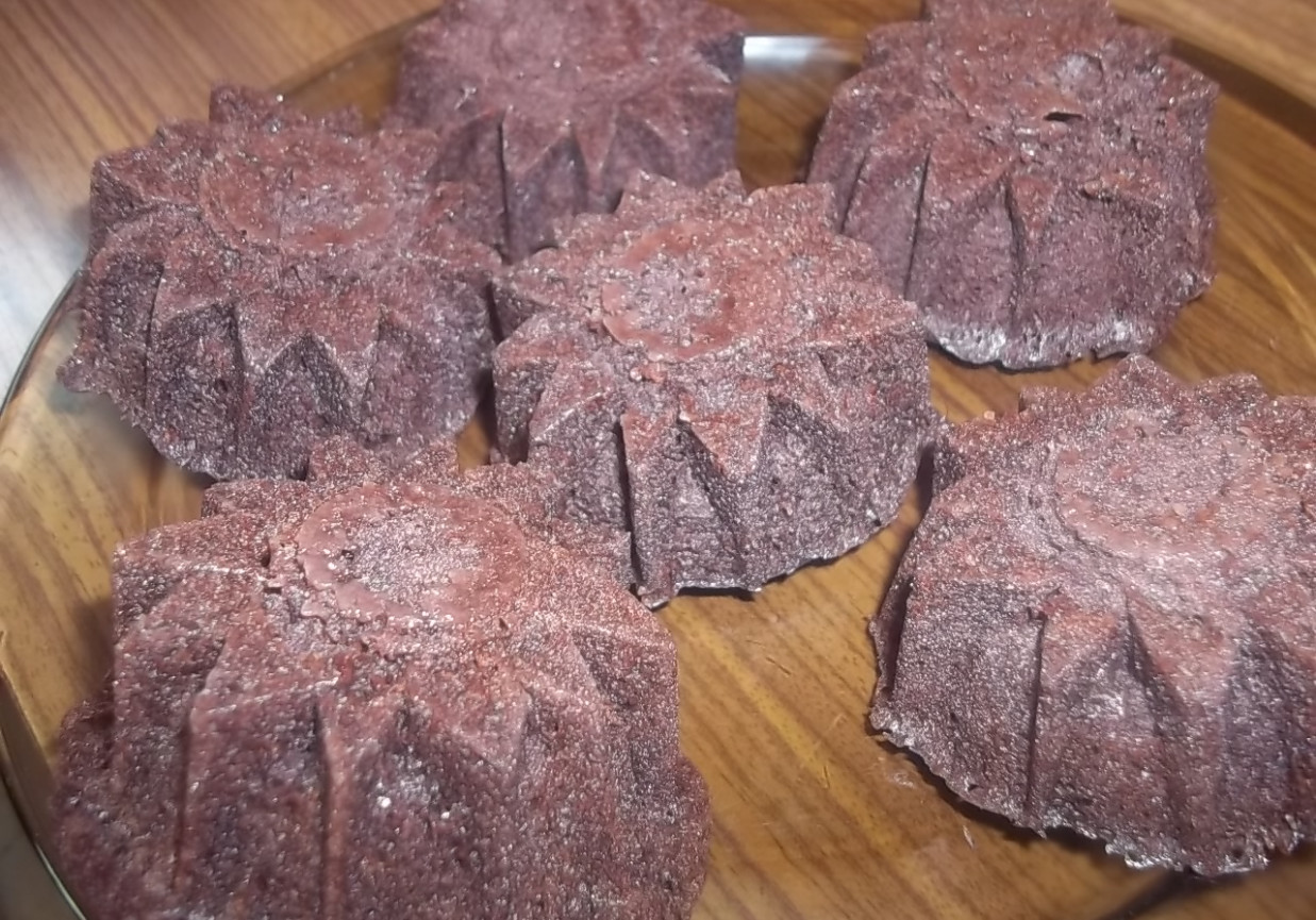 Kakaowe babeczki z mikrofalówki foto