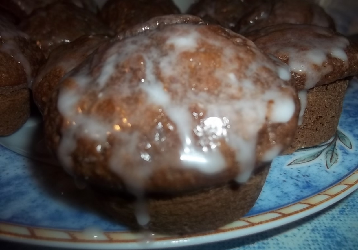 Kakaowe muffinki z kokosem foto