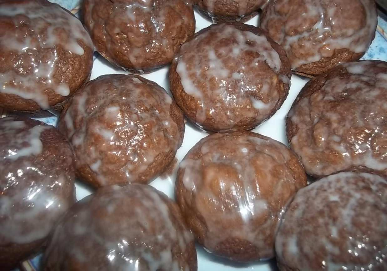 Kakaowe muffinki z kokosem foto