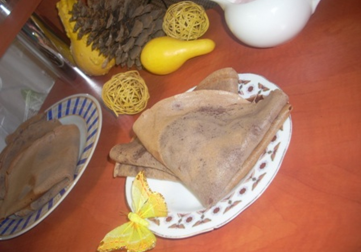 kakaowe naleśniki z serem foto