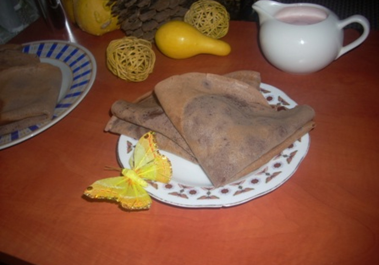 kakaowe naleśniki z serem foto