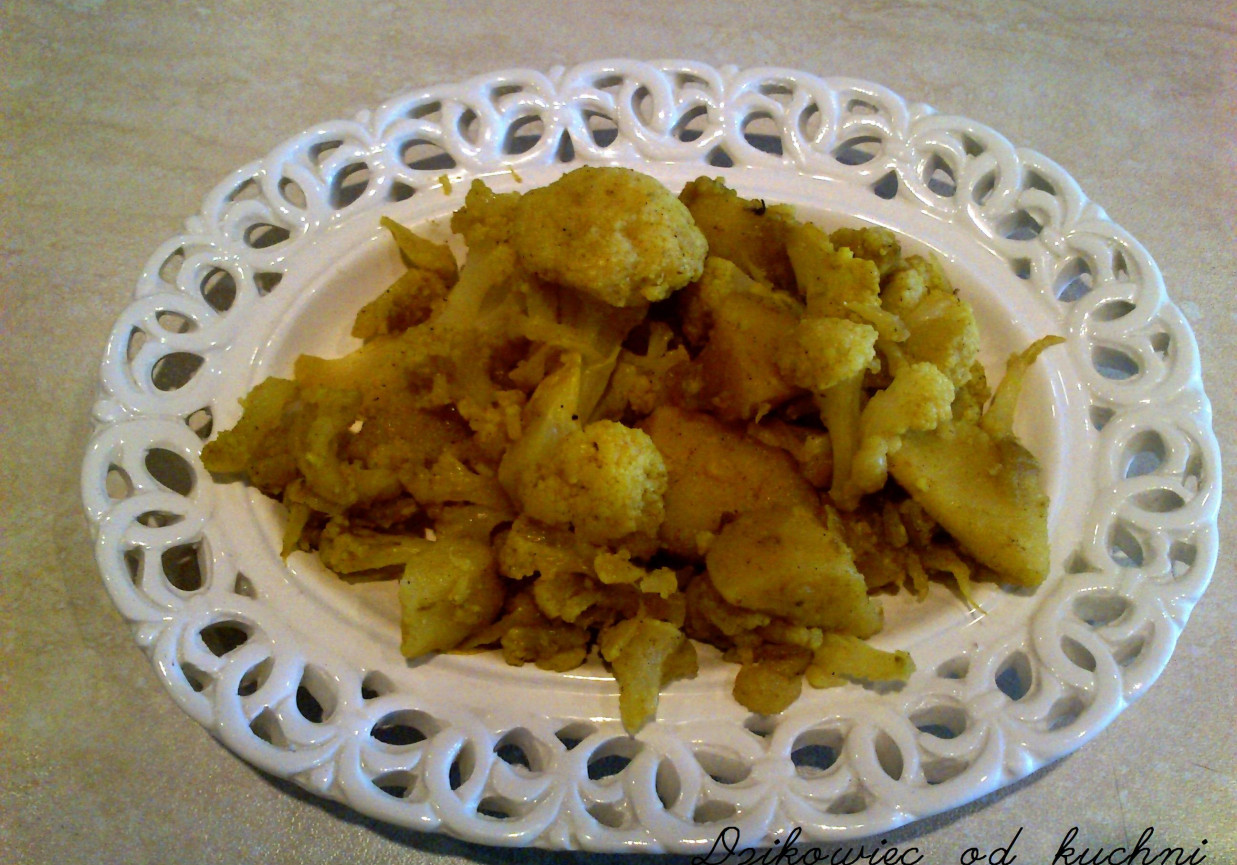 Kalafiorowe curry foto
