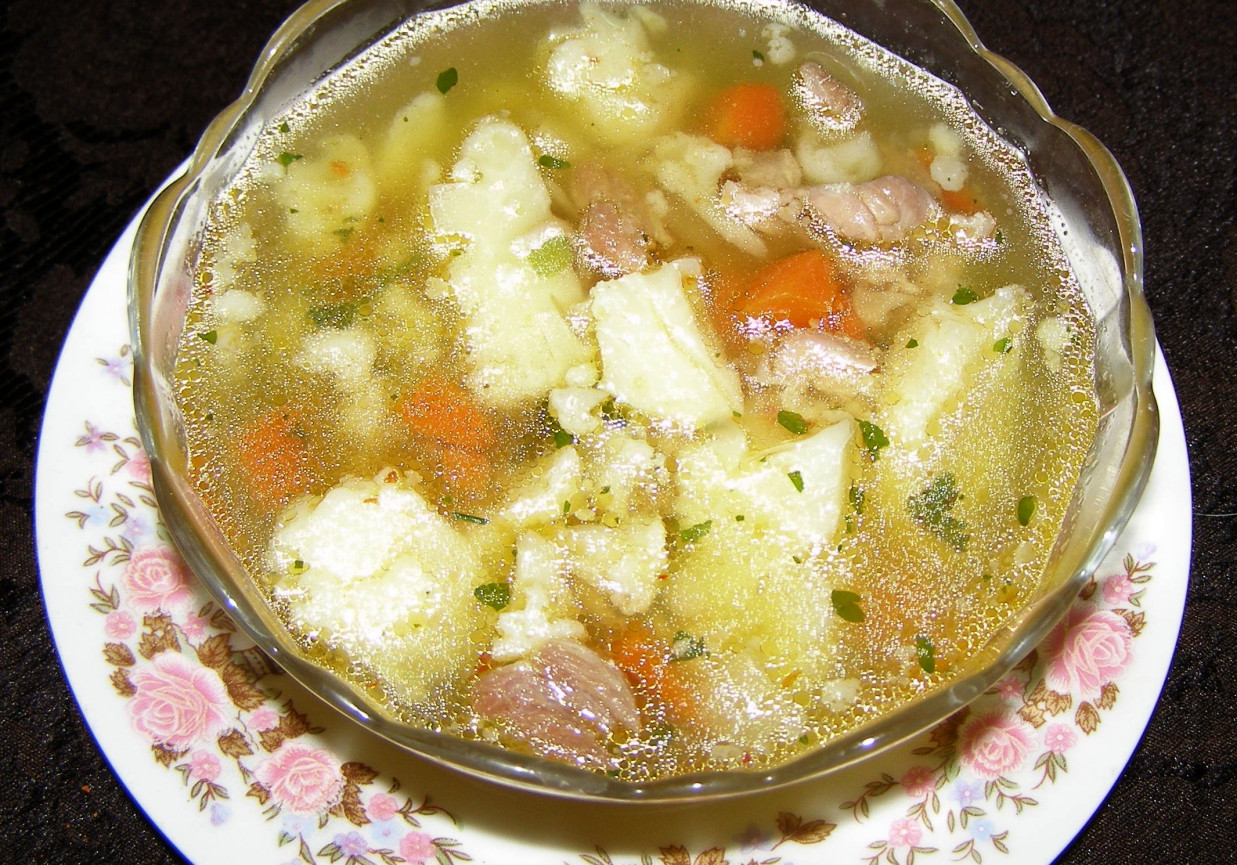 kalafiorowo-jarzynowa zupa na pikantnie... foto