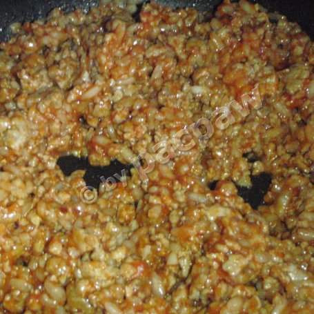 Krok 8 - Kalarepki nadziewane mięsem wieprzowym z risotto foto
