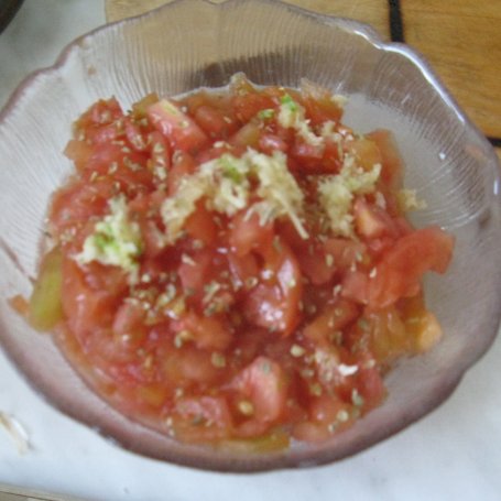 Krok 2 - Kalmary w sosie pomidorowo-sojowym foto