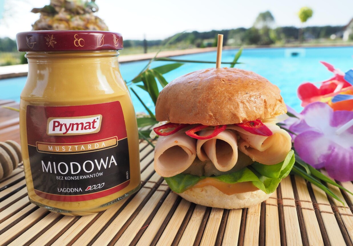 Kanapka hawajska foto